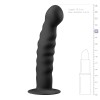 Πρωκτικό Dildo Με Βεντούζα Easytoys Silicone Suction Cup 14cm Μαύρο