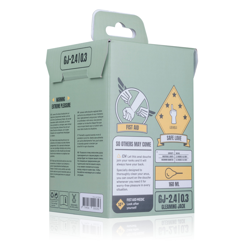 Anal Douche Buttr GleamingJack Black