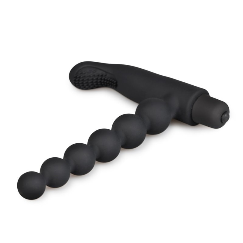 Anal Vibrator Easytoys Beaded Buddy Balck