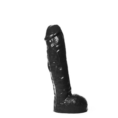 Realistic Dildo All Black AB34 30cm Black Realistic Dildo All Black AB34 30cm Black