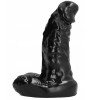 Realistic Dildo All Black AB42 13cm Black