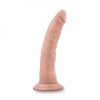 Realistic Dildo Dr.Skin With Suction Cup 17.8cm Nude