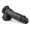 Ρεαλιστικό Dildo Easytoys 15cm Μαύρο