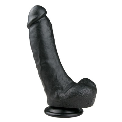 Realistic Dildo Easytoys 20cm Black Realistic Dildo Easytoys 20cm Black
