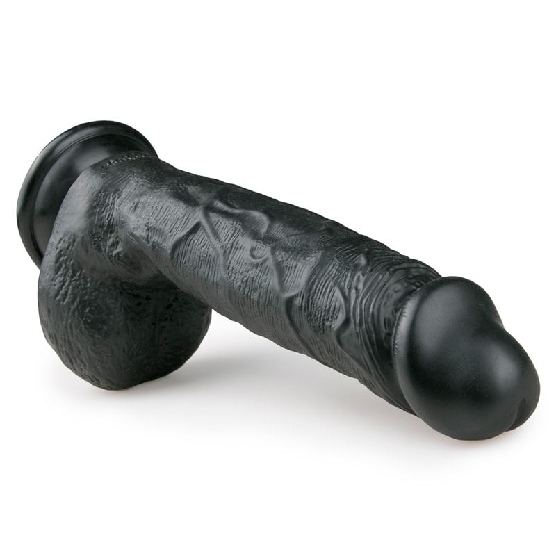 Realistic Dildo Easytoys 22.5cm Black Realistic Dildo Easytoys 22.5cm Black