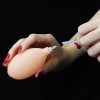 Realistic Dildo With Balls Lovetoy Soft Ejaculation 20.3cm Nude