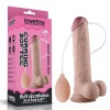 Ρεαλιστικό Dildo Εκσπερμάτισης με Όρχεις Lovetoy Soft Ejaculation 23cm Μπεζ