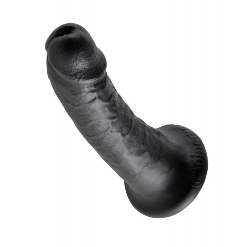 Ρεαλιστικό Dildo King Cock 15cm Μαύρο