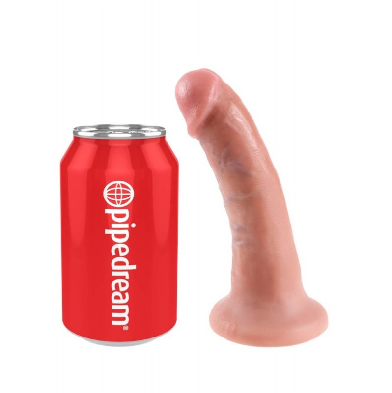 Ρεαλιστικό Dildo King Cock 15cm Μπεζ