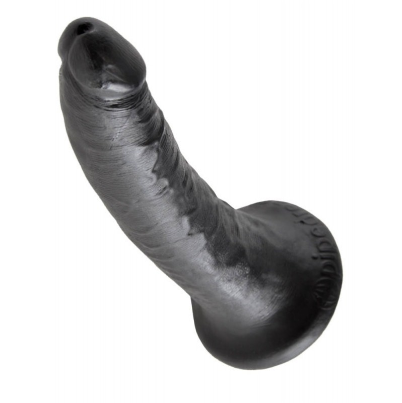 Ρεαλιστικό Dildo King Cock 18cm Μαύρο