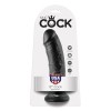 Ρεαλιστικό Dildo King Cock 20cm Μαύρο