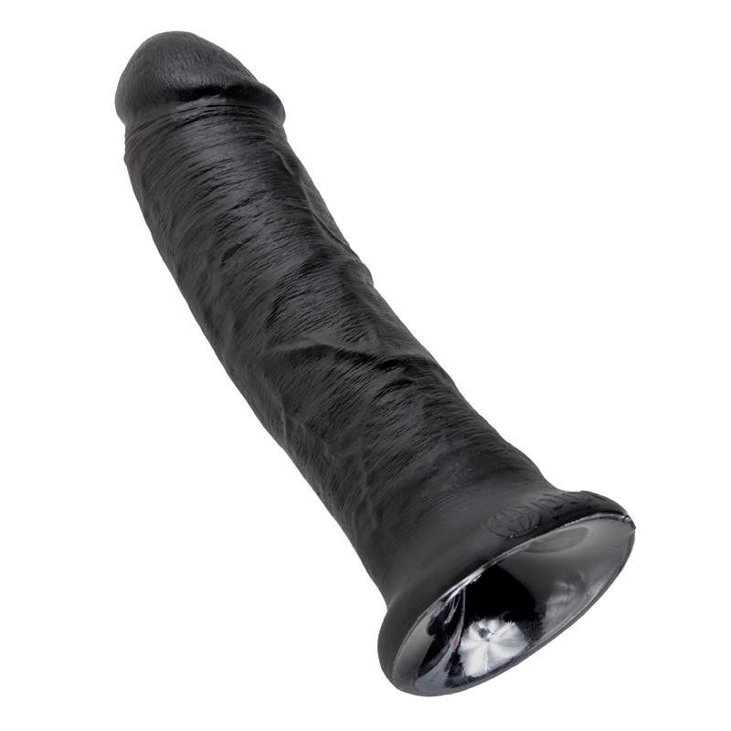 Realistic Dildo King Cock 20cm Black Realistic Dildo King Cock 20cm Black