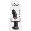 Ρεαλιστικό Dildo King Cock 23cm Μαύρο