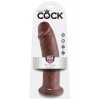 Realistic Dildo King Cock 25.4cm Brown