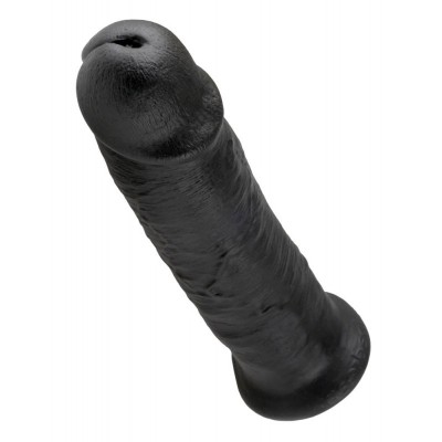 Realistic Dildo King Cock 25.4cm Black Realistic Dildo King Cock 25.4cm Black