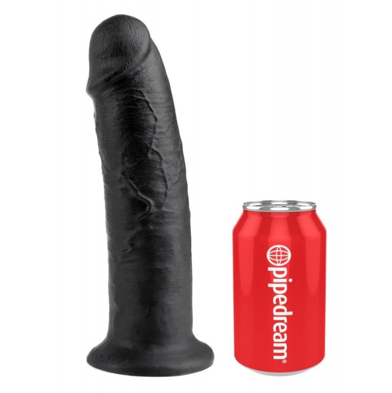 Realistic Dildo King Cock 25.4cm Black