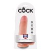 Realistic Dildo King Cock With Balls 18cm Nude