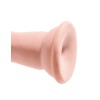 Realistic Dildo King Cock Plus Triple Density Cock 18cm Nude Realistic Dildo King Cock Plus Triple Density Cock 18cm Nude