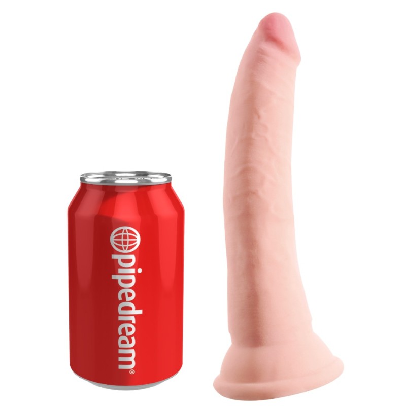 Realistic Dildo King Cock Plus Triple Density Cock 18cm Nude Realistic Dildo King Cock Plus Triple Density Cock 18cm Nude