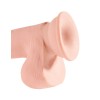 Realistic Dildo King Cock Plus Triple Density Cock with Balls 19.5cm Nude Realistic Dildo King Cock Plus Triple Density Cock with Balls 19.5cm Nude