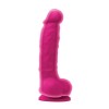 Ρεαλιστικό Dildo Nsnovelties Colours Dual Density 18cm Ροζ