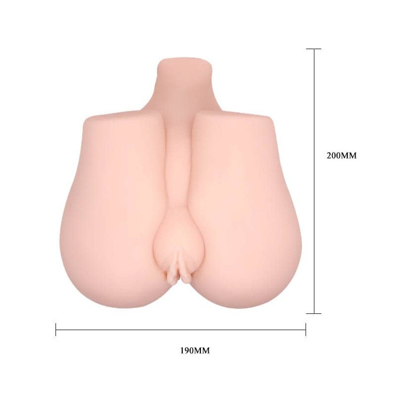 Ρεαλιστικό Ομοίωμα με Δόνηση Bullet Crazy Bull 5 Μπεζ