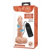 Ρεαλιστικός Δονητής Baile Max Multispeed 17cm Μπεζ Ρεαλιστικός Δονητής Baile Max Multispeed 17cm Μπεζ