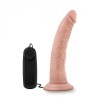 Realistic Vibrator Dr.Skin Dr.Dave With Suction Cup 17.8cm Nude