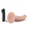 Realistic Vibrator Dr.Skin Dr.Dave With Suction Cup 17.8cm Nude