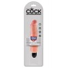 Realistic Vibrator King Cock Stiffy 18cm Nude Realistic Vibrator King Cock Stiffy 18cm Nude