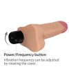 Realistic Vibrator Lovetoy Real Feel 14 17cm Nude