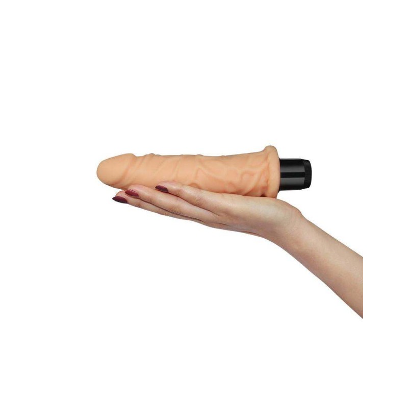 Ρεαλιστικός Δονητής Lovetoy Real Feel Cyberskin 3 19.8cm Μπεζ