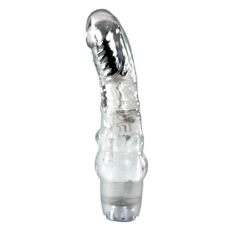 Realistic Vibrator Nsnovelties Jelly Rancher 19cm Clear