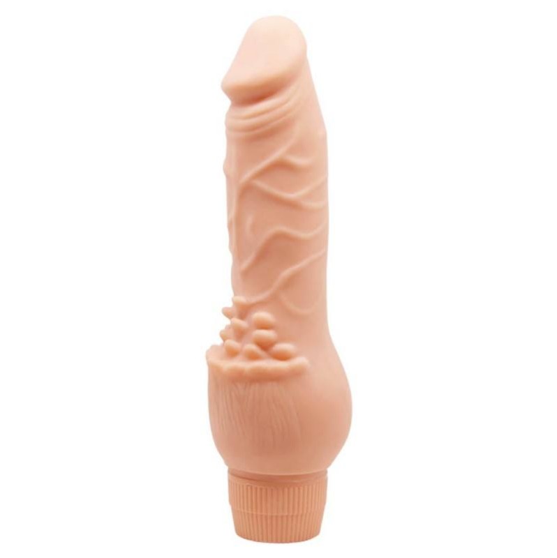 Realistic Vibrator Barbara Clark Multi-Speed 19.5cm Nude