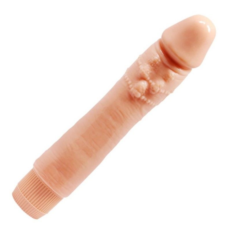 Realistic Vibrator Barbara Dybbuk Multi-Speed 24cm Nude