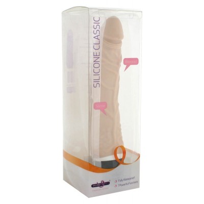 Realistic Vibrator Seven Creations Classic Slim 21cm Nude Realistic Vibrator Seven Creations Classic Slim 21cm Nude