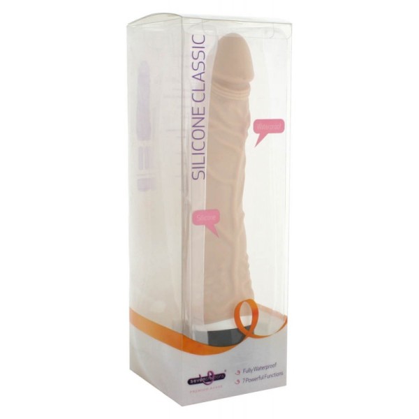Realistic Vibrator Seven Creations Classic Slim 21cm Nude