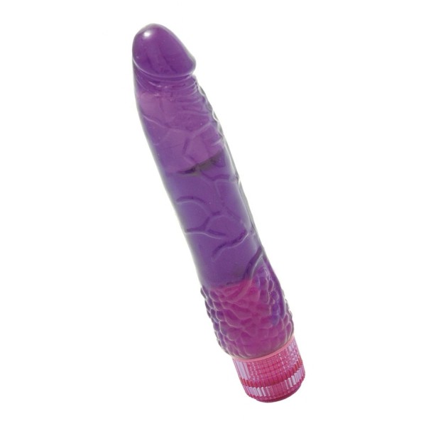 Realistic Vibrator Seven Creations Patriot 22cm Purple