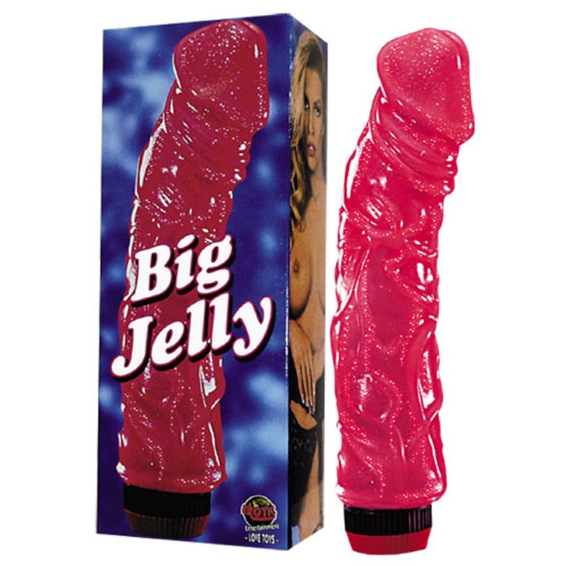 Realistic Vibrator You2Toys Big Jelly 23cm Pink