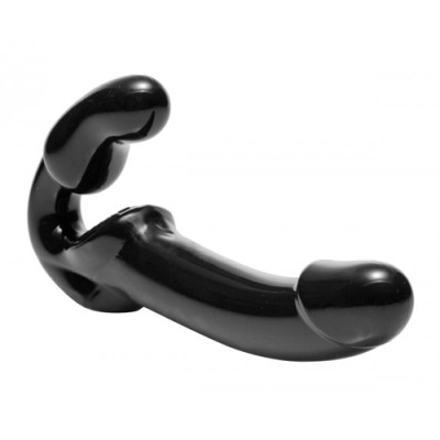 Revolver Strapless Strap-On G-Spot Dildo Black Revolver Strapless Strap-On G-Spot Dildo Black