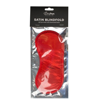 Satin Eye Mask Easytoys Red Satin Eye Mask Easytoys Red