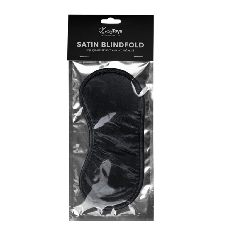 Satin Eye Mask Easytoys Black