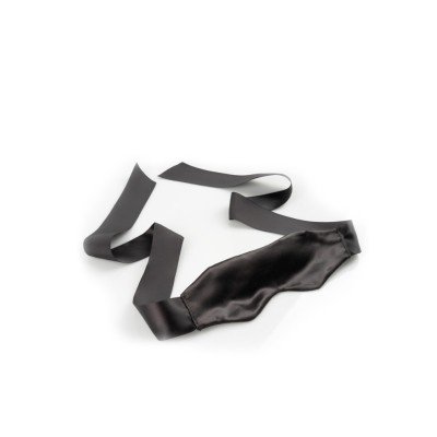 Satin Blindfold Fetish Fantasy Series Black Satin Blindfold Fetish Fantasy Series Black