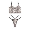 2 Piece Set Lace Bandeau Modern Ocean White 2 Piece Set Lace Bandeau Modern Ocean White