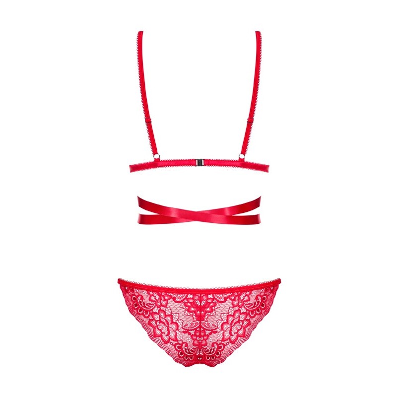 2 Piece Set Obsessive Lovlea Red