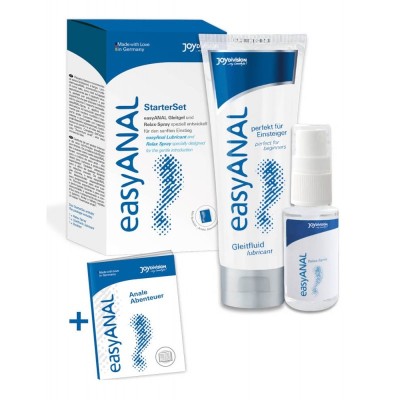 Anal Lubricant and Anal Realx Spray JoyDivision EasyAnal Starter Set Anal Lubricant and Anal Realx Spray JoyDivision EasyAnal Starter Set