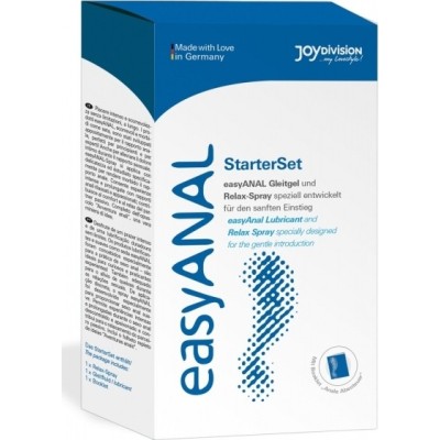 Anal Lubricant and Anal Realx Spray JoyDivision EasyAnal Starter Set Anal Lubricant and Anal Realx Spray JoyDivision EasyAnal Starter Set