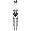 Obsessive Bunny Suit Costume Black