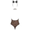 Obsessive Bodysuit with Hairband Leocatia Costume 