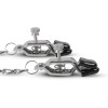 Big Nipple Clamps With Chain Easytoys Silver